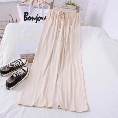 Alkalmi női hosszú nadrág - széles modell