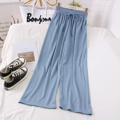 Alkalmi női hosszú nadrág - széles modell