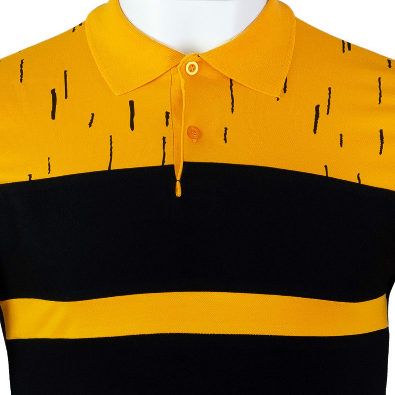 Slimfit Мъжка поло пике тениска с яка 1274_32