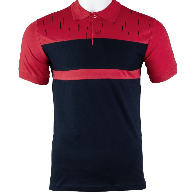 Slimfit Мъжка поло пике тениска с яка 1274_3