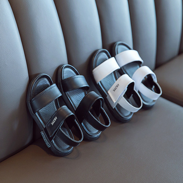 Dječje sandale od eko kože za dječake sa ravnim đonom