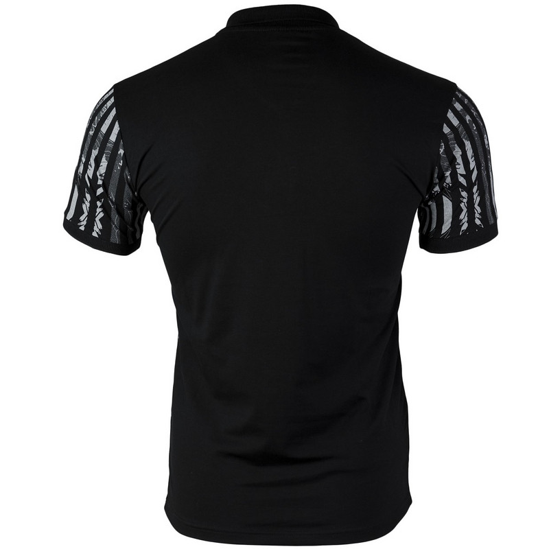 Slimfit Мъжка поло пике тениска с яка 1275_1