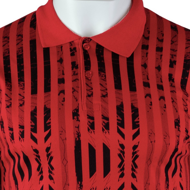 Slimfit Мъжка поло пике тениска с яка 1275_3