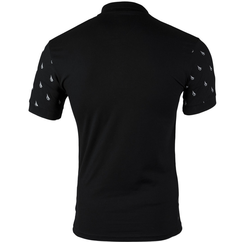 Slimfit Мъжка поло пике тениска с яка 1276_1