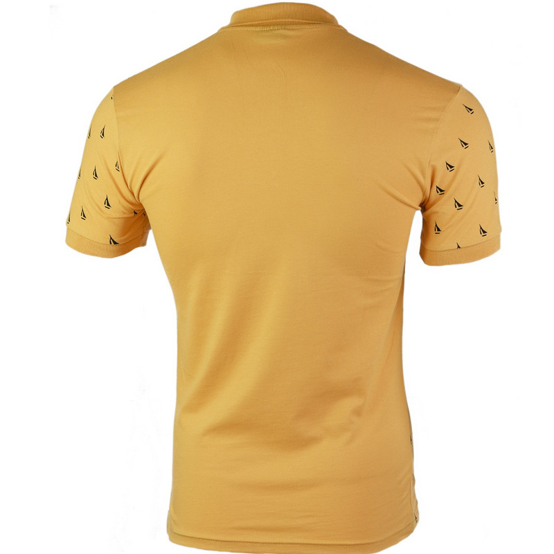 Slimfit Мъжка поло пике тениска с яка 1276_32