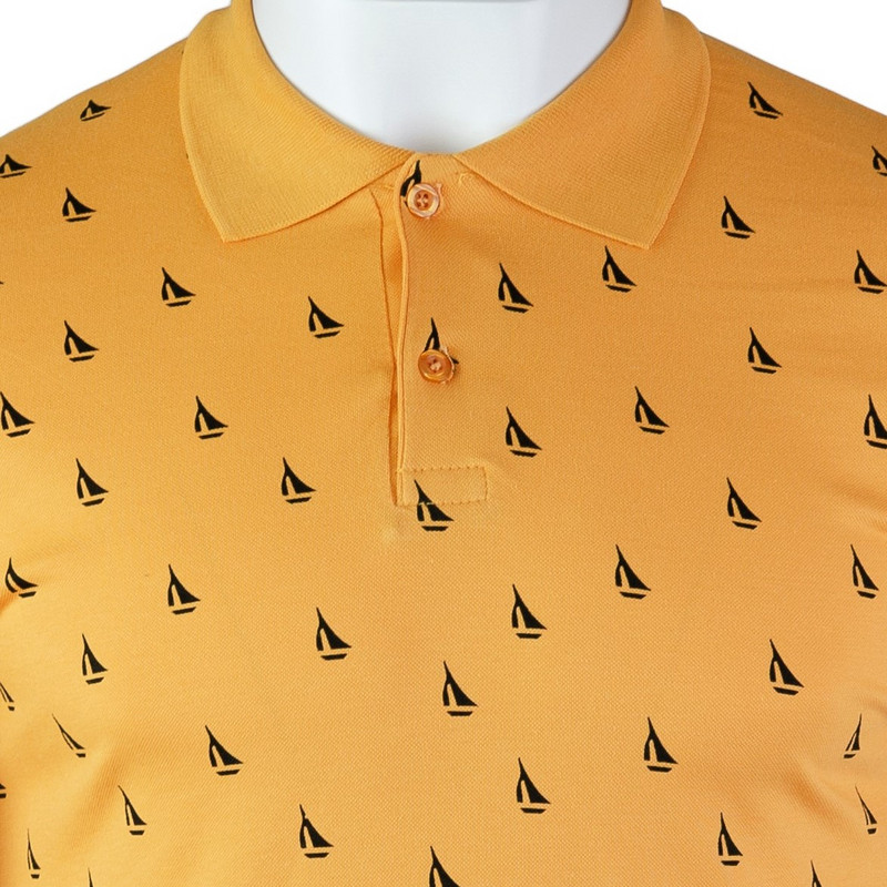 Slimfit Мъжка поло пике тениска с яка 1276_32