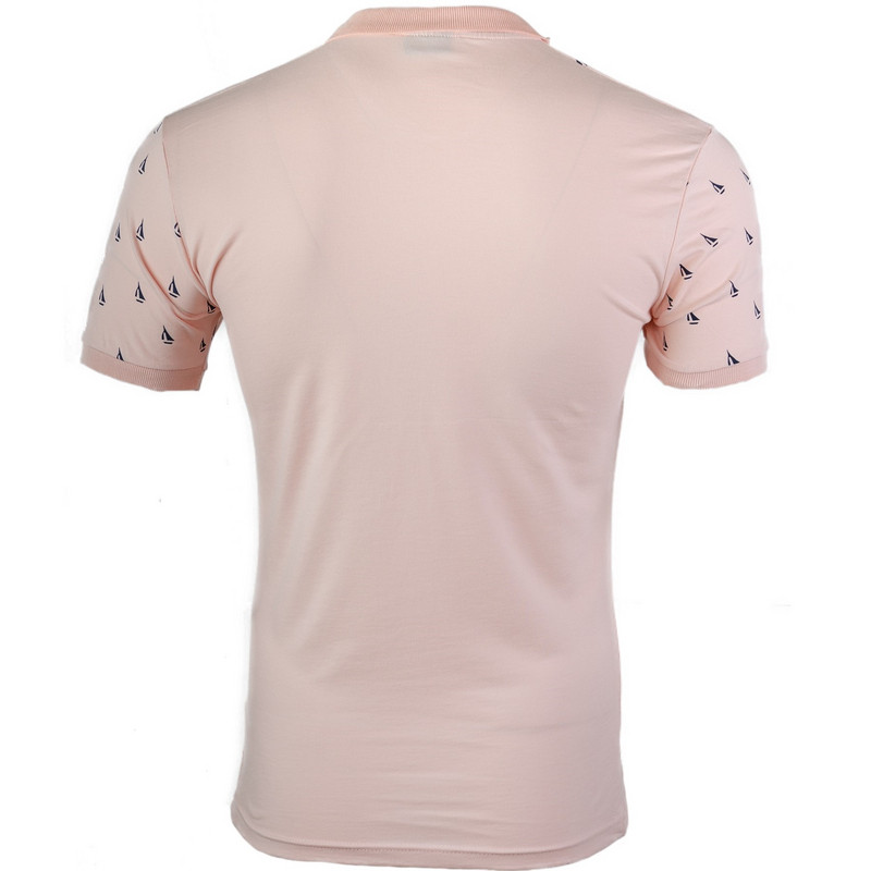 Slimfit Мъжка поло пике тениска с яка 1276_10