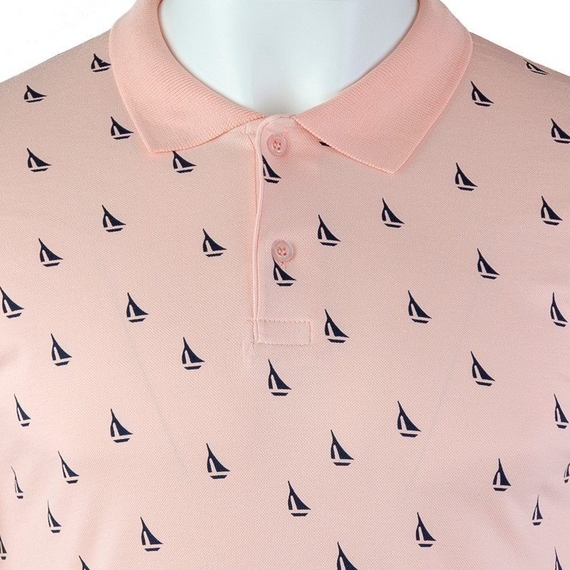 Slimfit Мъжка поло пике тениска с яка 1276_10