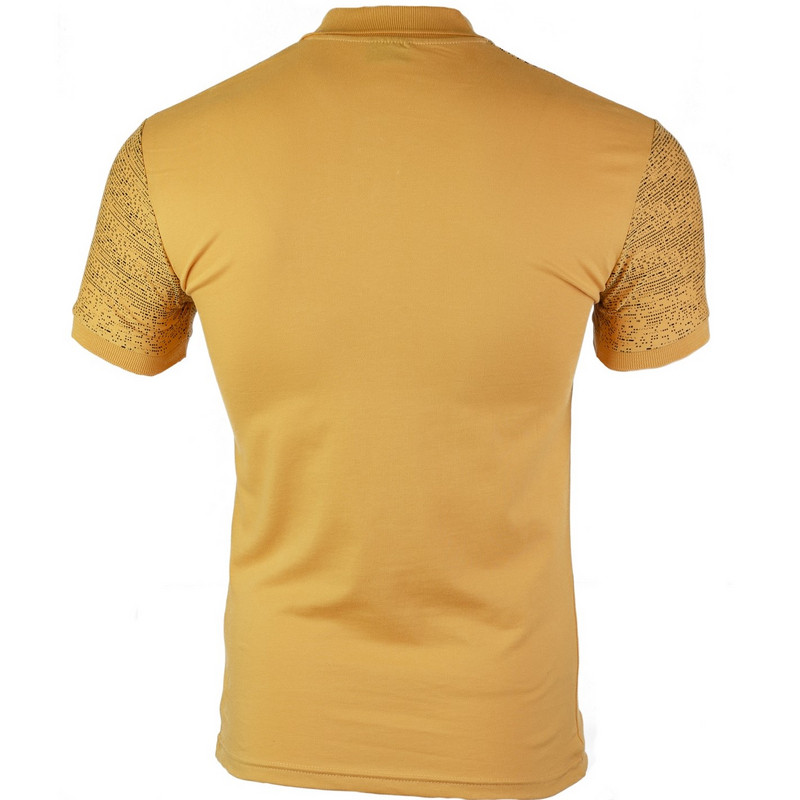 Slimfit Мъжка поло пике тениска с яка 1277_32