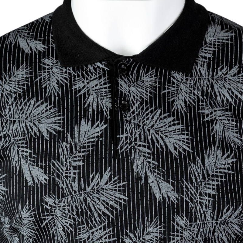 Slimfit Мъжка поло пике тениска с яка 1278_1