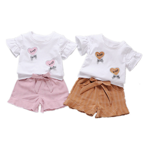 Μοντέρνο παιδικό σετ από δύο μέρη T-shirt + σορτς