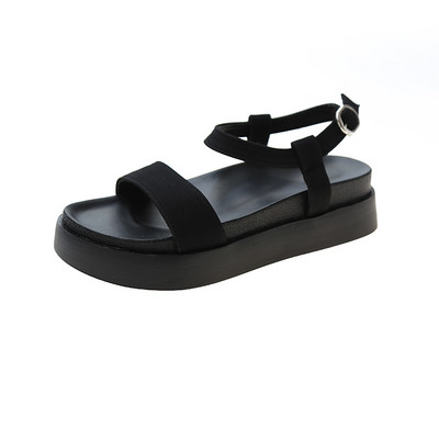 Sandale casual dama cu platforma inalta de 4,5 cm