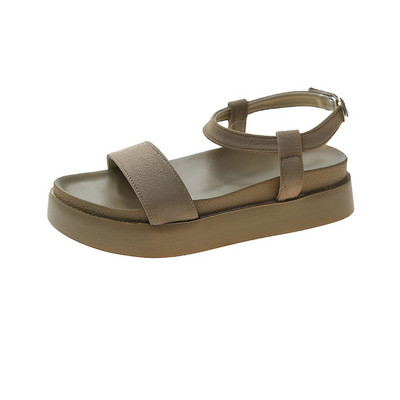 Sandale casual dama cu platforma inalta de 4,5 cm