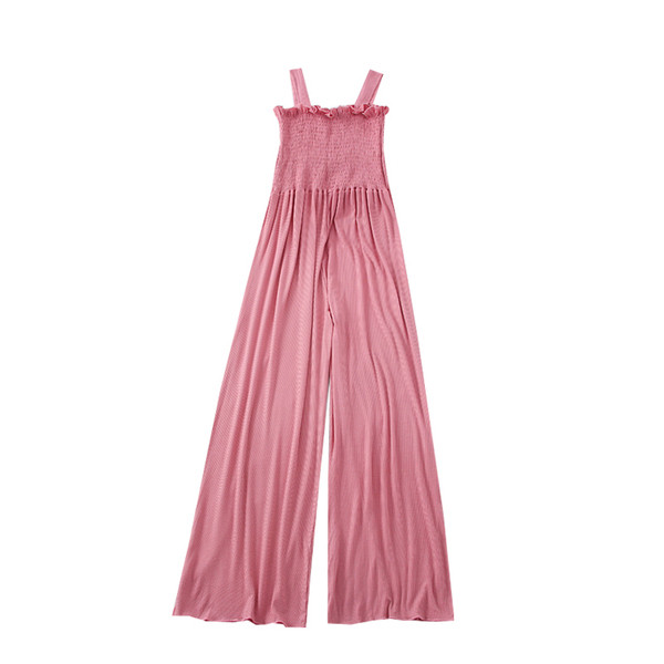 Γυναικεία μακρυμάνικη καθημερινή ολόσωμη φόρμα με τιράντα