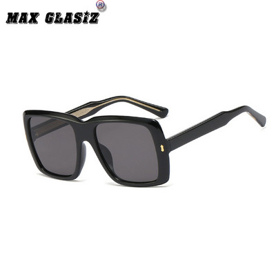 Μοντέρνα τετράγωνα γυαλιά ηλίου