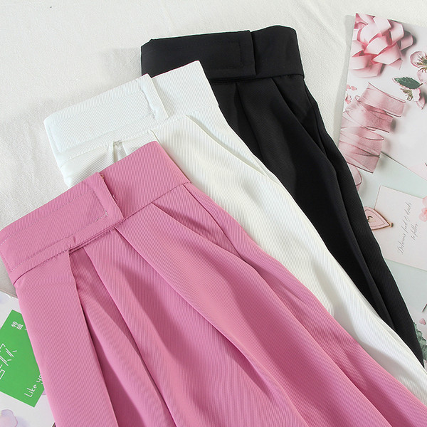 Ежедневни дамски къси панталони с висока  талия