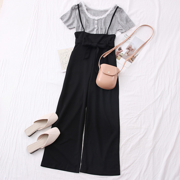 Μοντέρνες γυναικείες ολόσωμες φόρμες  μοντέλο με  ζώνη