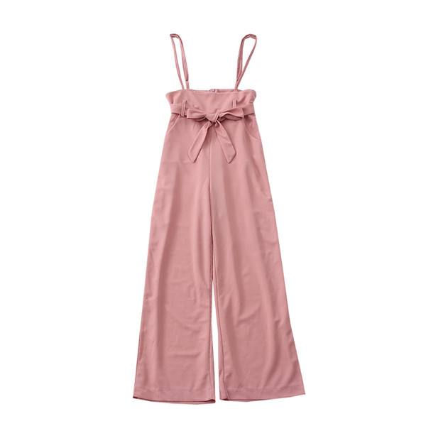 Μοντέρνες γυναικείες ολόσωμες φόρμες  μοντέλο με  ζώνη