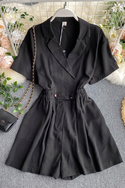 Γυναικείες ολόσωμες φόρμες με λαιμόκοψη και ελαστική μέση