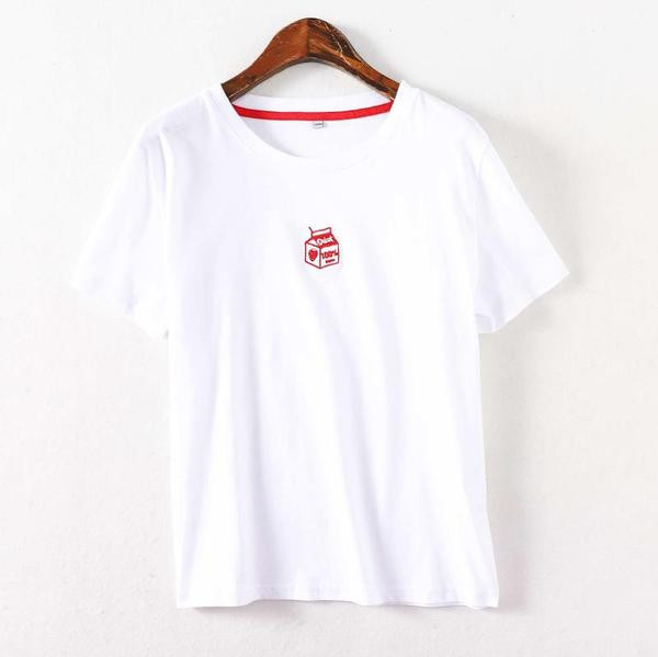 Alkalmi női póló rátéttel