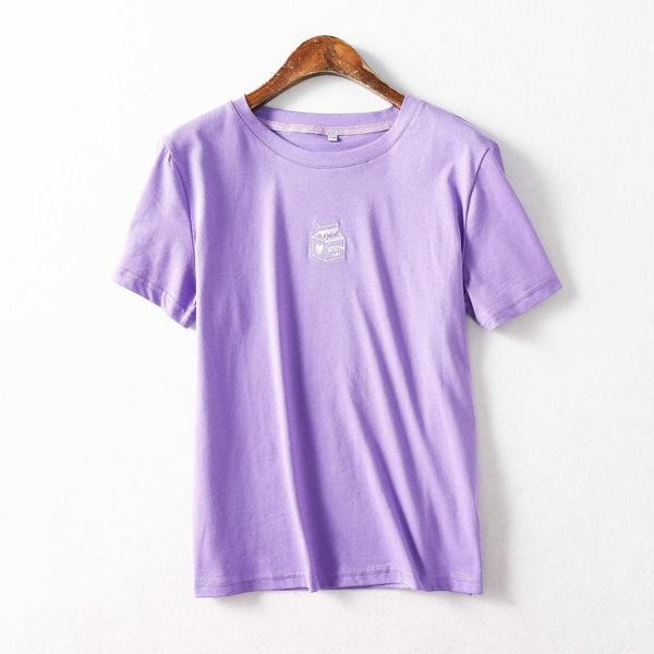 Alkalmi női póló rátéttel