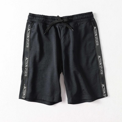 Pantaloni scurți sport-casual pentru bărbați, cu margini laterale