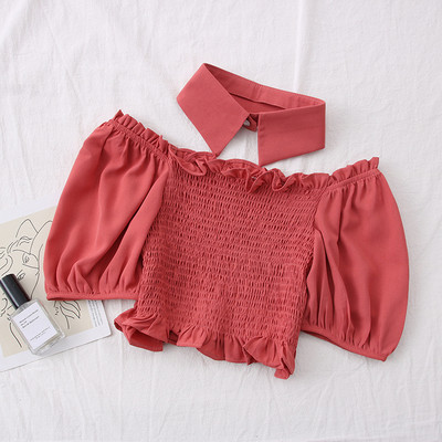 Bluza de dama model nou cu decolteu oval Model Slim