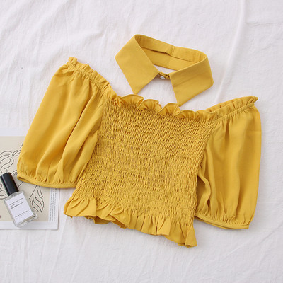 Bluza de dama model nou cu decolteu oval Model Slim