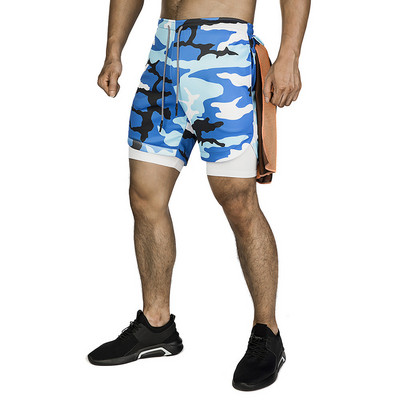 NOUL model de pantaloni scurți sport pentru bărbați cu buzunare și cravate