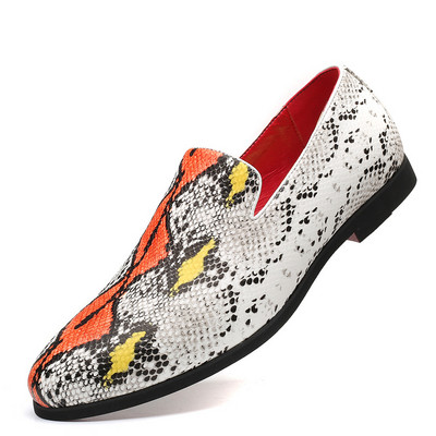 NOUL model de mocasini barbatesti cu model sarpe