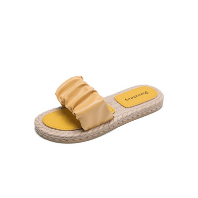 Papuci casual de dama cu talpa plate