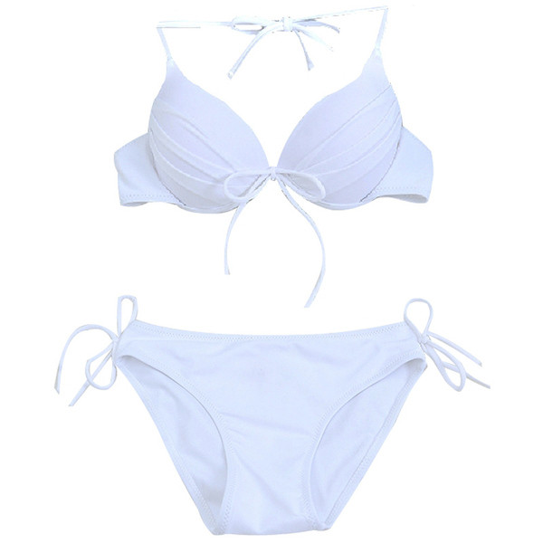 Női kétrészes fürdőruha, nyakkendővel