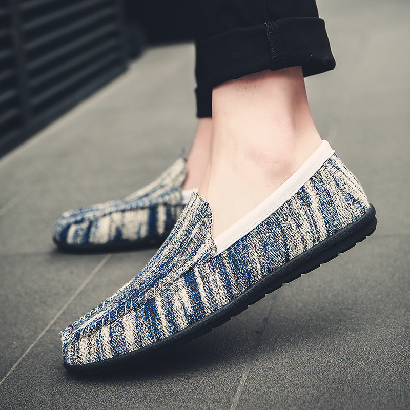 Ανδρικά καθημερινά μοκασίνια με μοτίβο