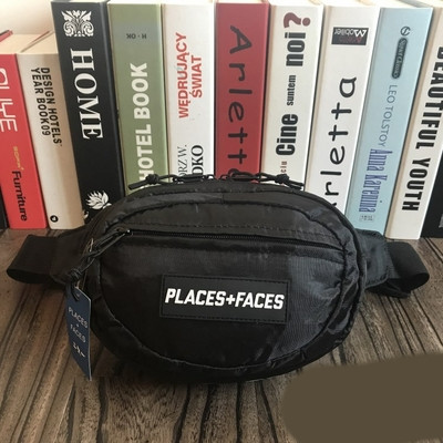 Μοντέρνα γυναικεία τσάντα μέσης κατάλληλη για άνδρες και γυναίκες με φερμουάρ σε διάφορα χρώματα