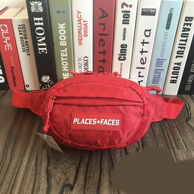 Μοντέρνα γυναικεία τσάντα μέσης κατάλληλη για άνδρες και γυναίκες με φερμουάρ σε διάφορα χρώματα