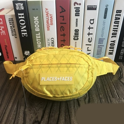 Μοντέρνα γυναικεία τσάντα μέσης κατάλληλη για άνδρες και γυναίκες με φερμουάρ σε διάφορα χρώματα