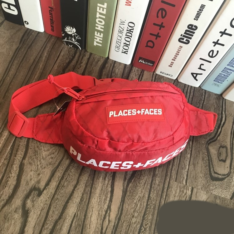 Μοντέρνα γυναικεία τσάντα μέσης κατάλληλη για άνδρες και γυναίκες με φερμουάρ σε διάφορα χρώματα