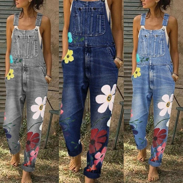 НОВ модел дамски гащеризон с апликация и джобове