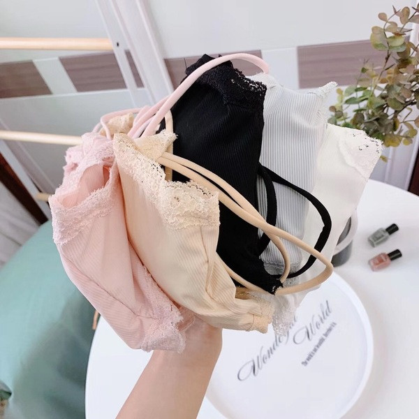 Γυναικείο μπουστάκι με δαντέλα και λεπτούς ιμάντες