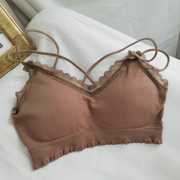 Γυναικείο μπουστάκι με σταυρωτά λεπτά λουριά