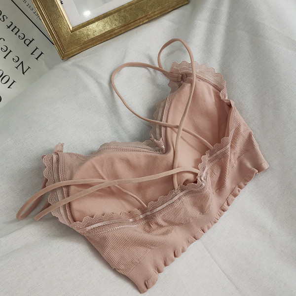 Γυναικείο μπουστάκι με σταυρωτά λεπτά λουριά