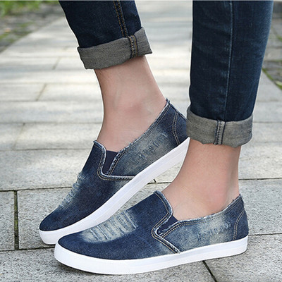 ΝΕΟ μοντέλο ανδρικά μοκασίνια τζιν