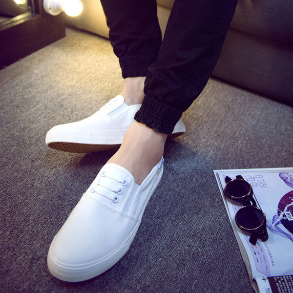 Ανδρικά καθημερινά μοκασίνια με κορδόνια και παχιά σόλα