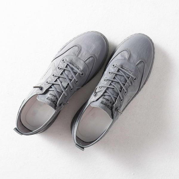 Ανδρικά παπούτσια casual από υφάσματα με κορδόνια