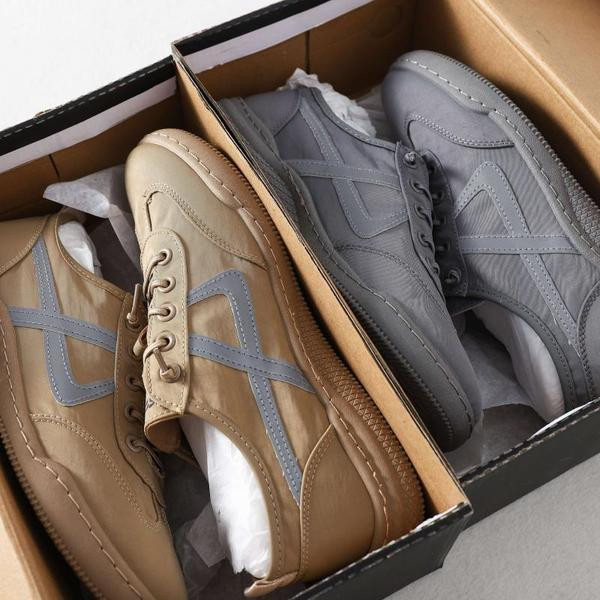 Ανδρικά παπούτσια casual από υφάσματα με κορδόνια