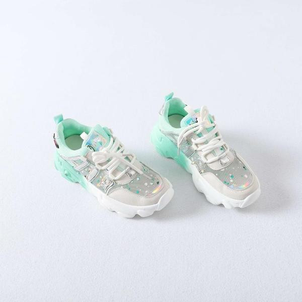 Νέο μοντέλο γυναικεία αθλητικά παπούτσια με τραχιά σόλα από οικολογικό δέρμα