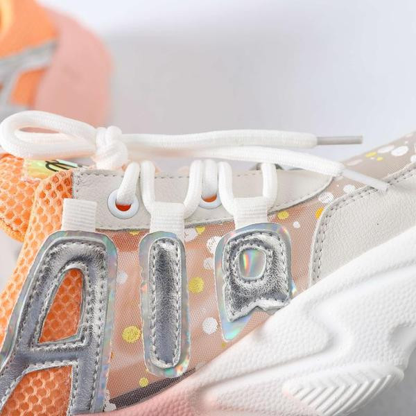 Νέο μοντέλο γυναικεία αθλητικά παπούτσια με τραχιά σόλα από οικολογικό δέρμα