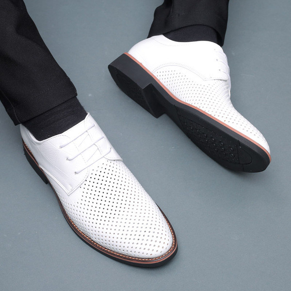 Επίσημα ανδρικά έκο δερμάτινα παπούτσια με κορδόνια