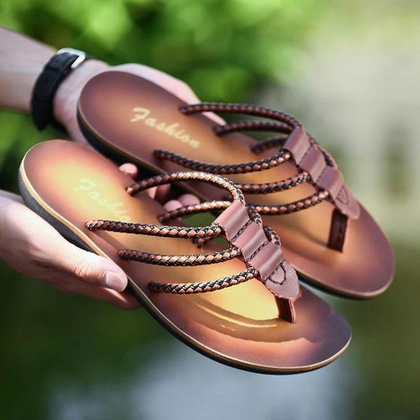 Νέο μοντέλο ανδικές παντόφλες casual κατάλλες για την παραλία