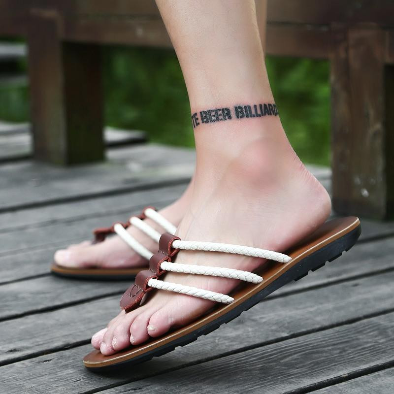 Νέο μοντέλο ανδικές παντόφλες casual κατάλλες για την παραλία